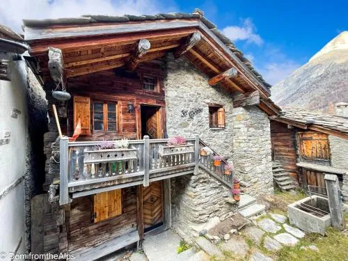 Haus Zer Trächu in Saas-Almagell, Schweiz