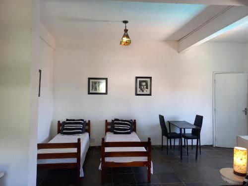 曼加拉蒂巴 Pousada do Sossego Conceicao de Jacarei 3星级 民宿 餐厅