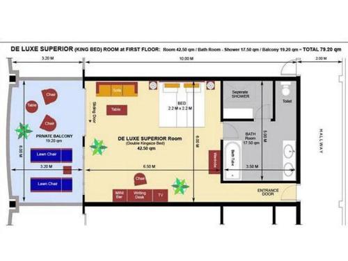 Bali Paradise Hotel Boutique Resort Room Type - Superior Deluxe Double Room 
