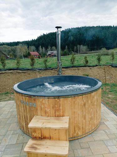 Domki nad rzeką w Komańczy (Domki nad rzeka w Komanczy) in โคมันตชา