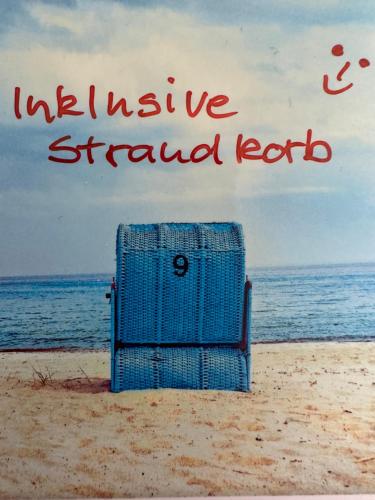 Weitblick - mit Strandkorb, mehr Meer geht nicht, Glücksburg (Foto 2)