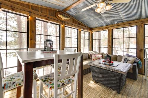 Lakefront Nevis Cabin Escape w/ Hot Tub! in Nevis