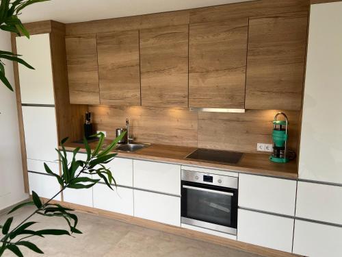 廚房, Ferienwohnung Westerwaldblick Haiger in 海格爾