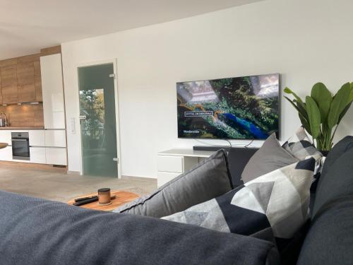 設施, Ferienwohnung Westerwaldblick Haiger in 海格爾