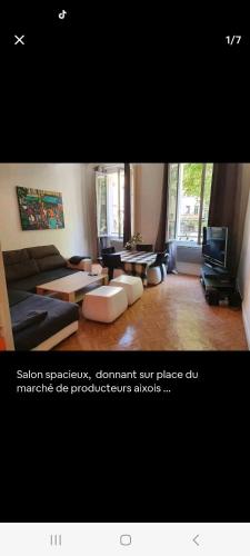 Bel appartement , plein cœur d'Aix-en-Provence - Location saisonnière - Aix-en-Provence