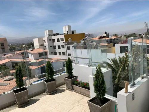 Cayma, hermoso dpto. completo con terraza near Rodríguez Ballón International Airport