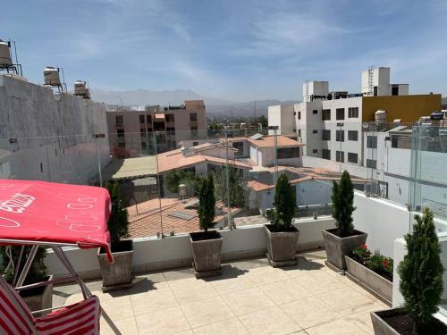 Cayma, hermoso dpto. completo con terraza near Rodríguez Ballón International Airport