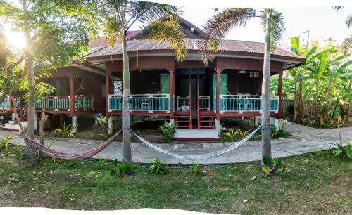 Ngoại cảnh khách sạn, Don Det Mr.B Riverside Budget Guesthouse in Don Det