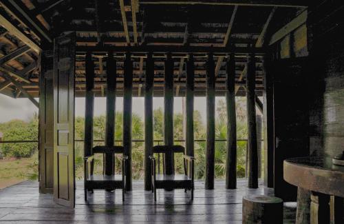 Balcony/terrace, Architect's Wooden Hideaway Villa +1500m² Private Garden in Koh Dach