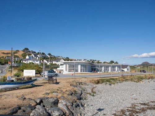 A szálláshely kívülről, Ty Copr Perlog in Criccieth Városközpont