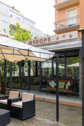 Exterior view, Hotel Villa Merope with free coffee in Rimini