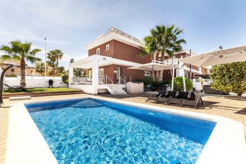 Casa Bos Orange Wellness Luxury Entire Villa Jacuzzi & Pool Gran Alacant near Beach