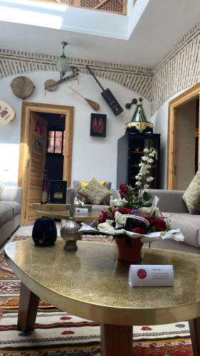 RIAD LUXE LOCATION - LE GRIZZLY Room Type - Deluxe Double Room (2 Adults + 1 Child)