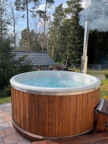 Komfortowy Leśny Dworek - sauna, balia (Komfortowy Lesny Dworek - sauna, balia) in Snochowice