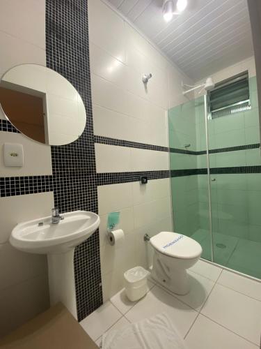 Shower, Namorata Expo Inn in Tucuruvi