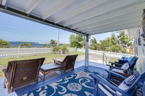 Home with St Andrews Bay Views, Deck and Porch!