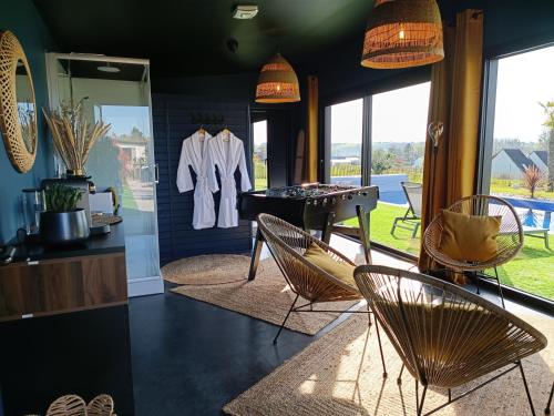 Sauna, Maison Bailly in Ducey