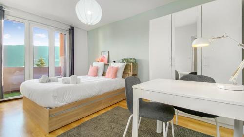 HOMEY Coloc goodLife - Colocation moderne - Chambres privées - Wifi et Netflix - Au pied du tram pour Genève