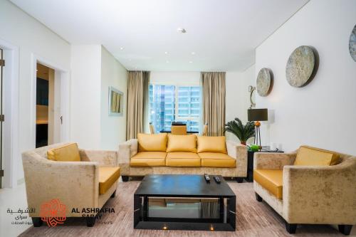 Alashrafia Saray - Fabulous 1BR in Canal Views, Dubaj