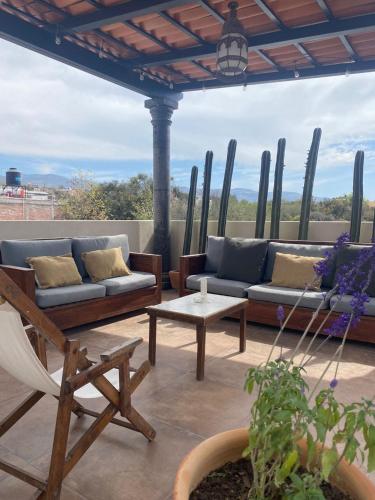 ระเบียง/ชานเรือน, Hotel La Lejona in ลา เลโคนา