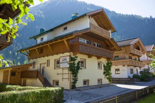 Mountainpeak in Mayrhofen, Österreich