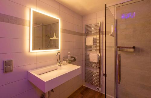 ห้องน้ำ, Haus Monika Silvrettablick in กัลเกนุล