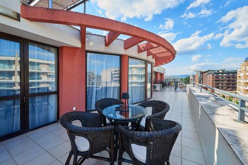 발코니/테라스, Sunny Beach Hotel Forum - All Inclusive in 네세바르 시티 센터