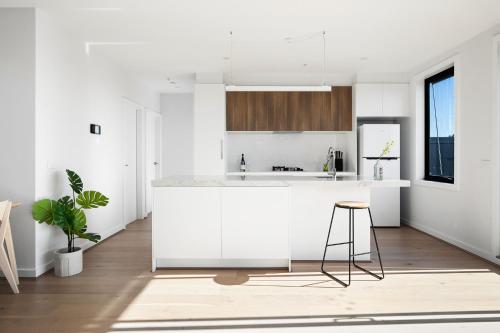 廚房, Queensview168 Apartments Moonee Ponds in 埃森登
