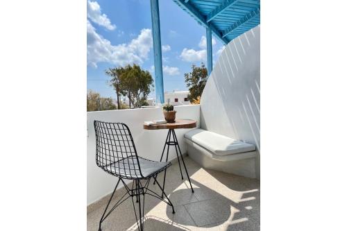 Erkély/terasz, Cal Day Rooms Santorini in Perissza