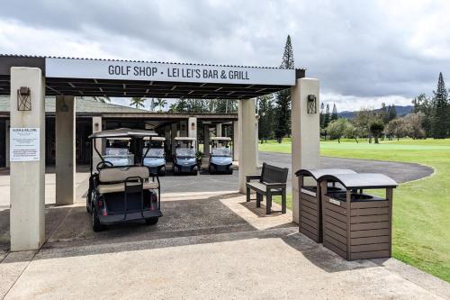 Beach Glam at Turtle Bay on the golf course