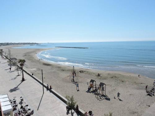 T2 dernier étage face à la mer avec ascenseur