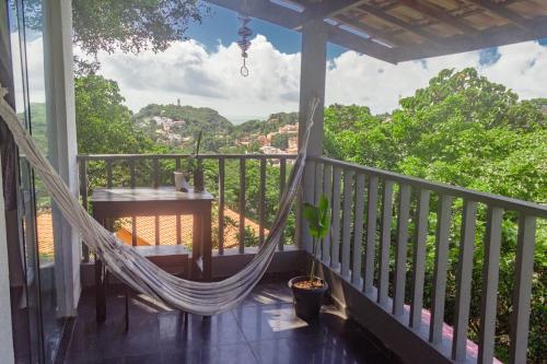 Kilátás, Vila Pepouze Hostel in Morro De Sao Paulo