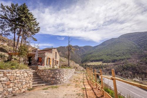 A szálláshely kívülről, Casa rústica la Borda de la Munda. (Casa rustica la Borda de la Munda.) in Arseguel