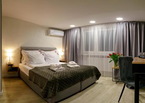 1 double bed