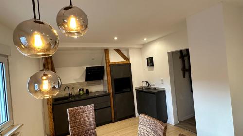 Kitchen, Heimatliebe Erfweiler Wohnung DREI in Erfweiler