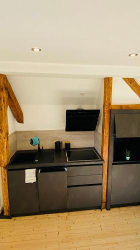 Kitchen, Heimatliebe Erfweiler Wohnung DREI in Erfweiler