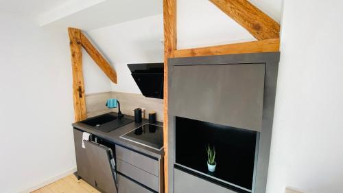 Kitchen, Heimatliebe Erfweiler Wohnung DREI in Erfweiler