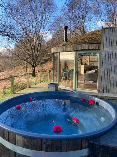 Craigmaddie Muir Roundhouse with Hot Tub Romantic, Luxury, Rural Stay for 2 Near Milngavie, Глазго (фото 7)