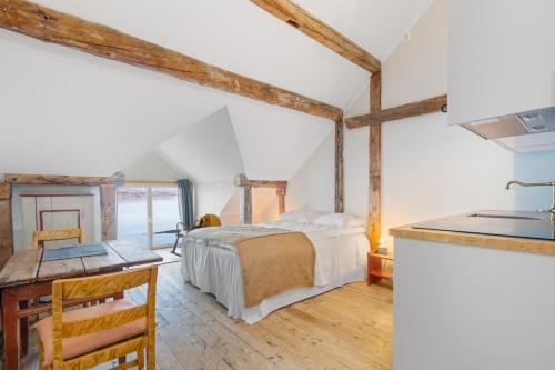 1 double bed