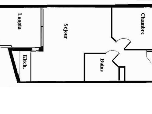 Appartement Sete, 2 pieces, 4 personnes - FR-1-338-96 in Sete