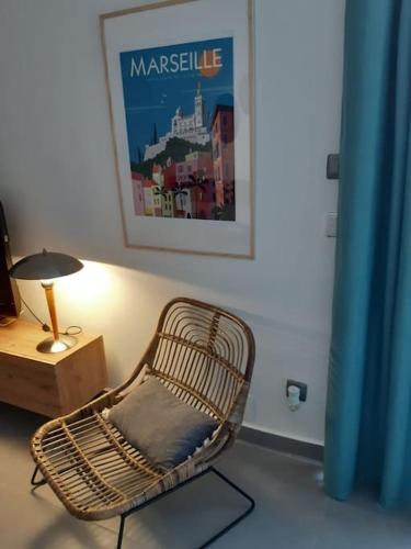 Grand studio avec patio, Marsylia (zdjęcie 11)