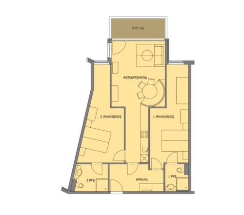 Standard Two-Bedroom Apartment - Apartment Option