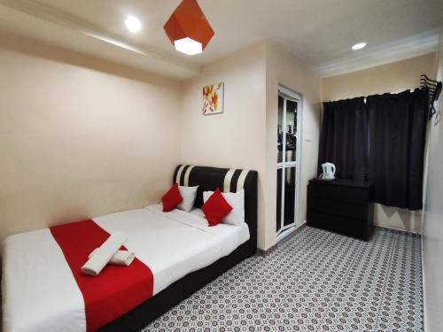 1 double bed