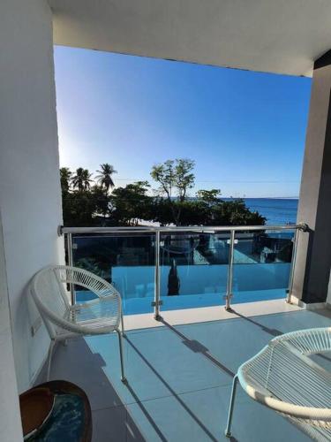 Relax in front of beach! 3 bd condo with rooftop! in Rio San Juan