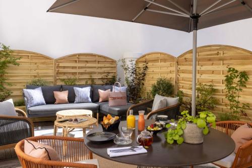 Балкон/тераса, Hotel Bel Ami in Quartier Saint-Germain-des-Pres - Luxembourg