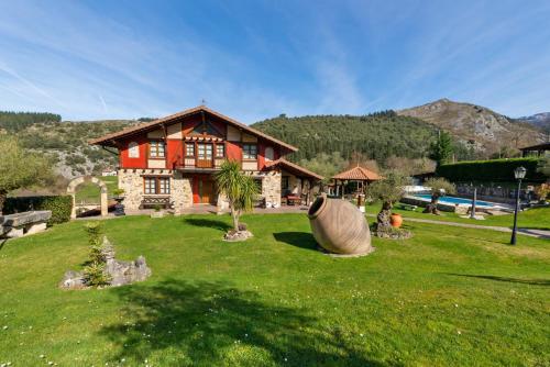. Spacious villa in Bizkaia with private pool and fireplace