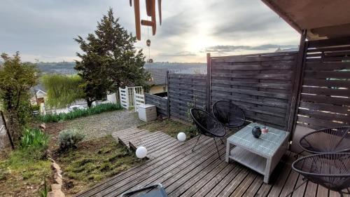Appartement Duplex avec jardin - Location saisonnière - Rodez