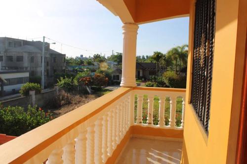 Exterior view, 6 bedrooms villa with private pool jacuzzi and enclosed garden at Nagua 1 km away from the beach in Nagua