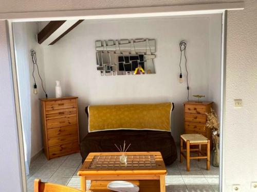Appartement d'une chambre a Saint Cyprien Plage a 150 m de la plage avec terrasse et wifi - Location saisonnière - Saint-Cyprien