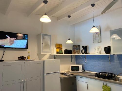 Κουζίνα, Résidence Bleu Marine (Residence Bleu Marine) in Μάρε Γκαγιάρντ